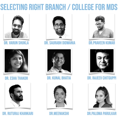 Best branch or college for MDS